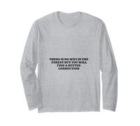 Nessun WiFi nella Foresta ma troverai Una connessione Migliore Maglia a Manica