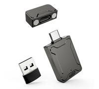 【Nessuna APP】Nanopell Chiavetta USB C 128 GB con Adattatore USB indipendente e Coperchio Magnetico, Pendrive USB C per il Download di Foto, Chiavetta Type C per lphone 15+/Android/PC. Plug-and-play.