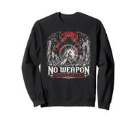 Nessuna Arma formata Contro di Me Christian Warrior Felpa