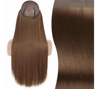 Nessuna Clip Extension Per Capelli Naturali, Sintetico, Artificiale, Lungo E Dritto, Biondo, Nero, Colore o, Finto Pezzo Per Capelli Da Donna