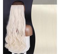 Nessuna Clip Extension Per Capelli Naturali, Sintetico, Artificiale, Lungo E Dritto, Biondo, Nero, Colore o, Finto Pezzo Per Capelli Da Donna