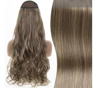 Nessuna Clip Extension Per Capelli Naturali, Sintetico, Artificiale, Lungo E Dritto, Biondo, Nero, Colore o, Finto Pezzo Per Capelli Da Donna