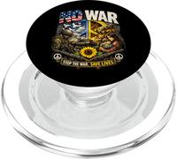 Nessuna guerra, contro la guerra, pace PopSockets PopGrip per MagSafe
