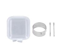 Nessuna legatura in lega usurata Punti di ricambio di pennelli Compatibili con Clip Box per Galaxy Tab S9 S9 Ultra S8 S8 Ultra S7 S7 Fe S22 S23 S24 Ultra Silver