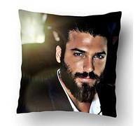 nessuna marca Can Yaman Cuscino 6 Idea Regalo Compleanno Festa Personaggi Famosi Collezione Decorazioni casa Divano Letto Serie TV Daydreamer Le Ali del Sogno Bitter Sweet