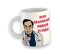 nessuna marca Dottor Nowzaradan Tazza Mug 2 Colazione Personalizzata Idea Regalo Festa Compleanno Decorazioni Tumblr Frasi Divertente Simpatica Ironica Creative Design Alternative Dieta