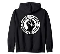 Nessuna MISERIA per Il FASCISMO - Potere al Popolo Felpa con Cappuccio