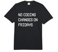 Nessuna Modifica alla codifica Il Venerdì - Regola Divertente per Gli sviluppatori Comfort Colors Adult Heavyweight T-Shirt