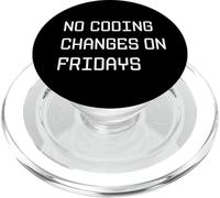 Nessuna modifica alla codifica il venerdì - Regola divertente per gli sviluppatori PopSockets PopGrip per MagSafe