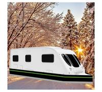 Nessuna perforazione richiesta gonna camper gonna da 31 pollici per rimorchio da viaggio, rete di ferro nella parte inferiore del paraurti per camper, 20 m / 65 piedi