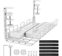 Nessuna Perforazione Vassoio Di Gestione Dei Cavi Sotto La Scrivania, Passerella