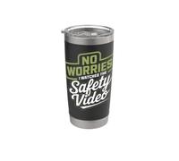 Nessuna preoccupazione Ho visto l'ufficio di formazione video sulla sicurezza Bicchiere termico in acciaio inox doppia parete