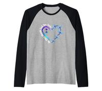 Nessuna Storia Dovrebbe finire Troppo Presto - Consapevolezza della prevenzione del suicidio Maglia con Maniche Raglan
