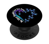 Nessuna storia dovrebbe finire troppo presto - Consapevolezza della prevenzione del suicidio PopSockets PopGrip Adesivo
