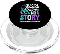 Nessuna storia dovrebbe finire troppo presto la consapevolezza della prevenzione del suicidio PopSockets PopGrip per MagSafe
