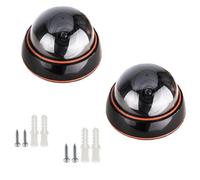 Nessuna telecamera di sicurezza funzionante, installazione semplice, durata per tutte le stagioni per la sicurezza della proprietà, 2 pezzi, telecamera di sorveglianza economica