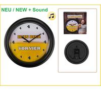 Nessuno Beer-Before-Fur-With-Sound Gag Wall Clock Colture Culture Uomini