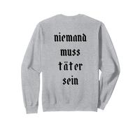 Nessuno Deve Essere Autore Contro La Violenza Sessualizzata Me Too Felpa