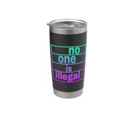 nessuno è illegale - L'ORIGINALE Bicchiere termico in acciaio inox doppia parete