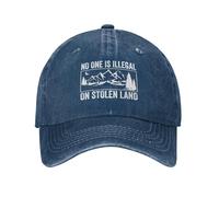 Nessuno è illegale sulla terra rubata Cappello da baseball Cappello da pap