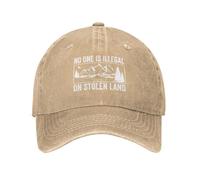 Nessuno è illegale sulla terra rubata Cappello da baseball Cappello da pap