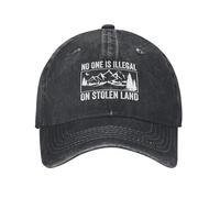 Nessuno è illegale sulla terra rubata Cappello da baseball Cappello da pap
