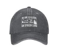 Nessuno è illegale sulla terra rubata Cappello da baseball Cappello da pap