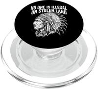 Nessuno è illegale sulla terra rubata PopSockets PopGrip per MagSafe