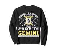 Nessuno è Perfetto Giugno 13 Gemini Compleanno Zodiaco Oroscopo Felpa