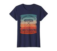 Nessuno È Perfetto Ma Come Tastierista Ci Sei Molto Vicino Maglietta, Donna, Navy, 3XL