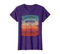 Nessuno È Perfetto Ma Come Tastierista Ci Sei Molto Vicino Maglietta, Donna, Viola, XXL