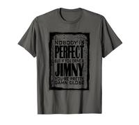 Nessuno is perfect Jimny Offroad 4x4 Adventure 4wd GJ HJ FJ Maglietta