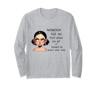 Nessuno mi ha detto che quando prendi marito le sue orecchie sono vendute Maglia a Manica
