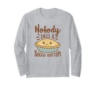 Nessuno Piace Un Soggy Bottom Divertente Britannico Cottura Maglia a Manica