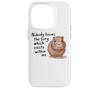 Nessuno sa che la furia esiste dentro di me Custodia per iPhone 14 Pro