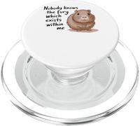 Nessuno sa che la furia esiste dentro di me PopSockets PopGrip per MagSafe