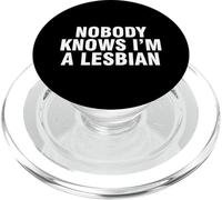 Nessuno sa che sono un lesbica PopSockets PopGrip per MagSafe