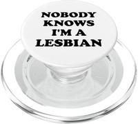 Nessuno sa che sono un LGBTQ lesbica PopSockets PopGrip per MagSafe