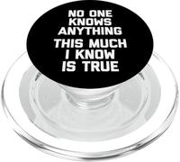 Nessuno sa nulla (Questo tanto che so è vero) - Divertente PopSockets PopGrip per MagSafe
