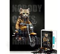 Nessuno si preoccupa, lavora di più Puzzle difficile per adulti, 1000 pezzi, gioco di logica solido, semplice e divertente, taglio di precisione, regalo di Natale (50x75cm)