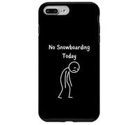 Nessuno snowboard oggi - Snowboarder Amante dello snowboard Custodia per iPhone 7 Plus/8 Plus