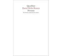 Nessuno. Sui diversi modi di non esserci