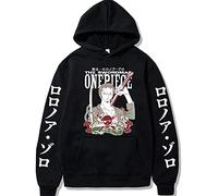 Nest Home 2021 Anime One Piece Zoro Felpe con Cappuccio Felpa Unisex Moda Felpe con Cappuccio