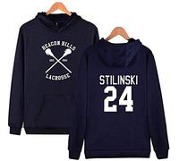 Nest Home Teen Wolf Stilinski 24 Felpa con Cappuccio Uomo Donna Pullover Unisex Tuta