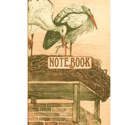 Nest of Storks: Vintage Bird Illustration Notebook for Writing and Notes