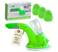 Nest Zest HandyMop - Mocio spray portatile con 3 panni in microfibra, perfetto per la pulizia delle superfici, riutilizzabile e ricaricabile
