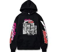 Nesthome JoJo Bizarre Adventure Hoodie Sweatshirts Men Women Pullover Unisex Harajuku Tracksui