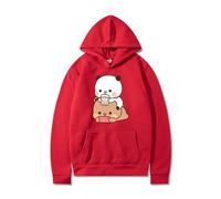 Nesthome Kawaii Panda Bear Hug Bubu And Dudu Love Is Being Cinema Pogether San Valentino Divertente Regalo Unisex Pullover Felpa con Cappuccio