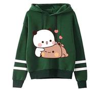 Nesthome Panda Bear Hug Bubu And Dudu Sweatshirt Street Casual Hoodie Felpa a Maniche Lunghe Uomini e Donne Pullover XS-4XL