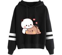 Nesthome Panda Bear Hug Bubu And Dudu Sweatshirt Street Casual Hoodie Felpa a Maniche Lunghe Uomini e Donne Pullover XS-4XL